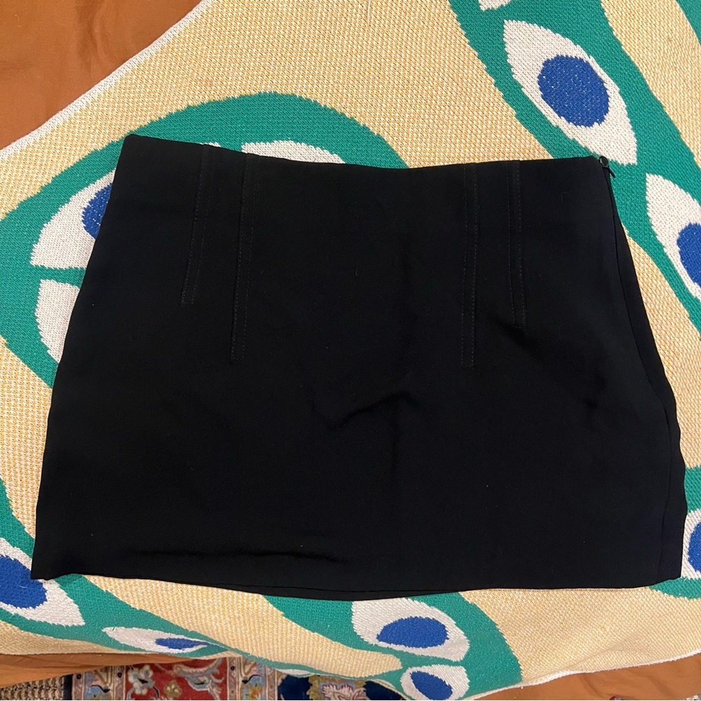 Classic Black Zara Mini Skirt